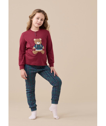 PIGIAMA BAMBINA/O CALDO COTONE