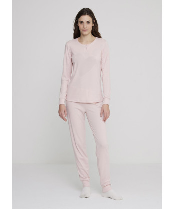 PIGIAMA DONNA CALDO COTONE
