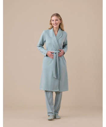 VESTAGLIA DONNA VERDE MATELASS