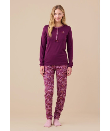 PIGIAMA DONNA CALDO COTONE