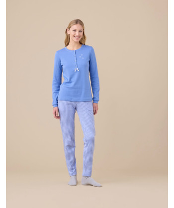 PIGIAMA DONNA CALDO COTONE FEL