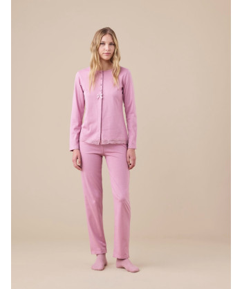 PIGIAMA DONNA BLU JERSEY INVER