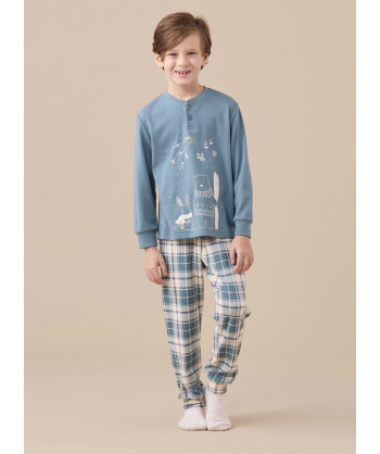 PIGIAMA BAMBINA/O CALDO COTONE