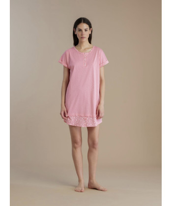 CAMICIA DA NOTTE DONNA COTONE