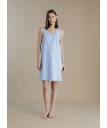 CAMICIA DA NOTTE DONNA COTONE