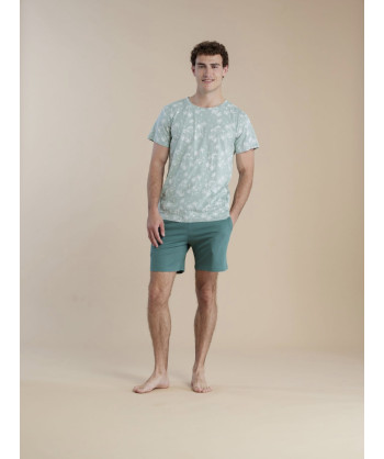 PIGIAMA UOMO COTONE MANICA COR