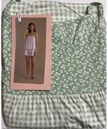 PIGIAMA DONNA COTONE BRETELLIN