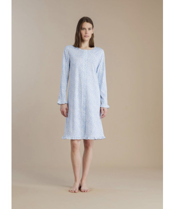 CAMICIA DA NOTTE DONNA COTONE