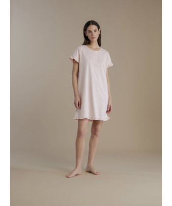 CAMICIA DA NOTTE DONNA COTONE