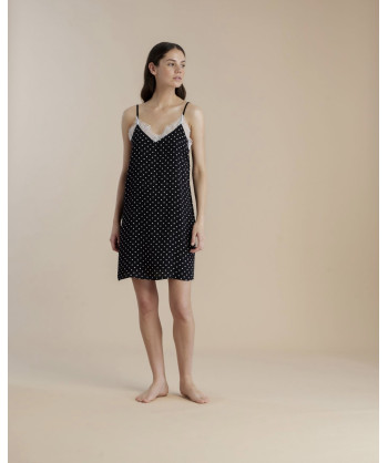 CAMICIA DA NOTTE DONNA VISCOSA