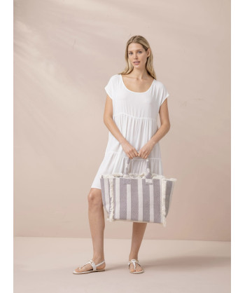 BORSA CON CHIUSURA ZIP POLIEST