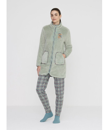 VESTAGLIA RAGAZZA ECO PELLICCI