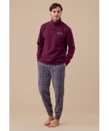 PIGIAMA UOMO MICROPILE