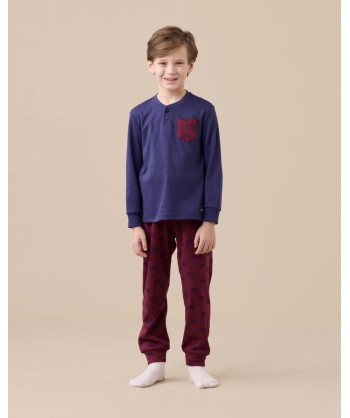 PIGIAMA BAMBINO CALDO COTONE