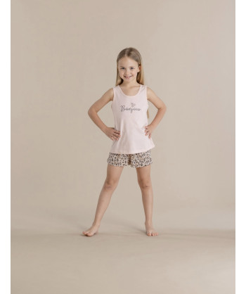PIGIAMA BAMBINA COTONE SPALLA
