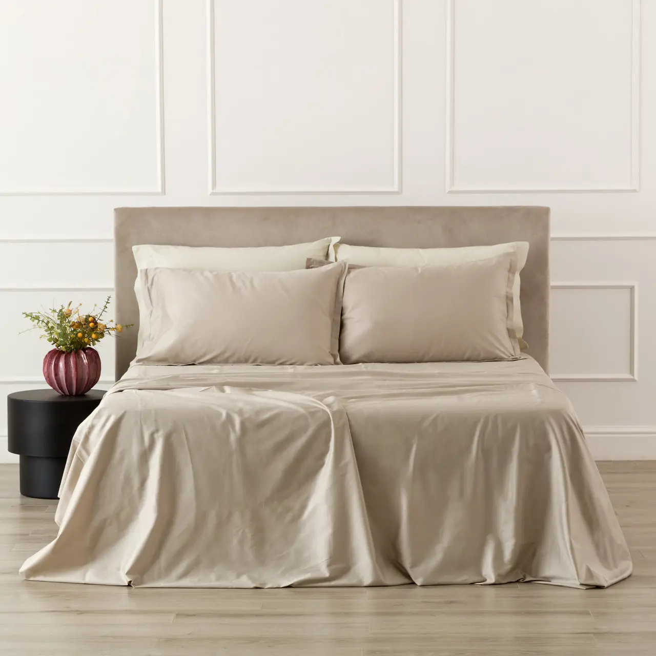 LENZUOLA INCATO RASO COTONE - immagine 4