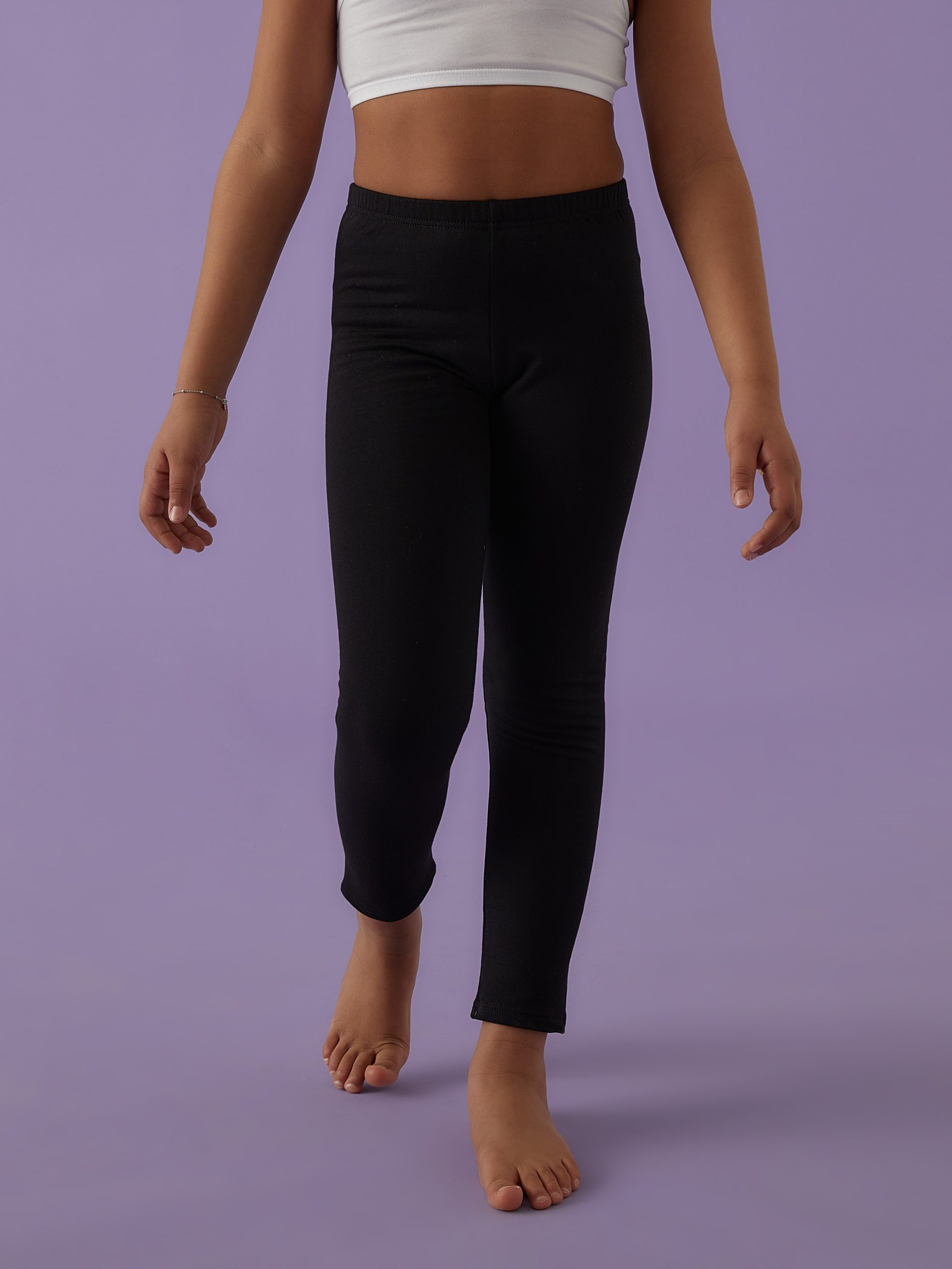 LEGGINGS FELPATO BAMBINA JADEA - immagine 2