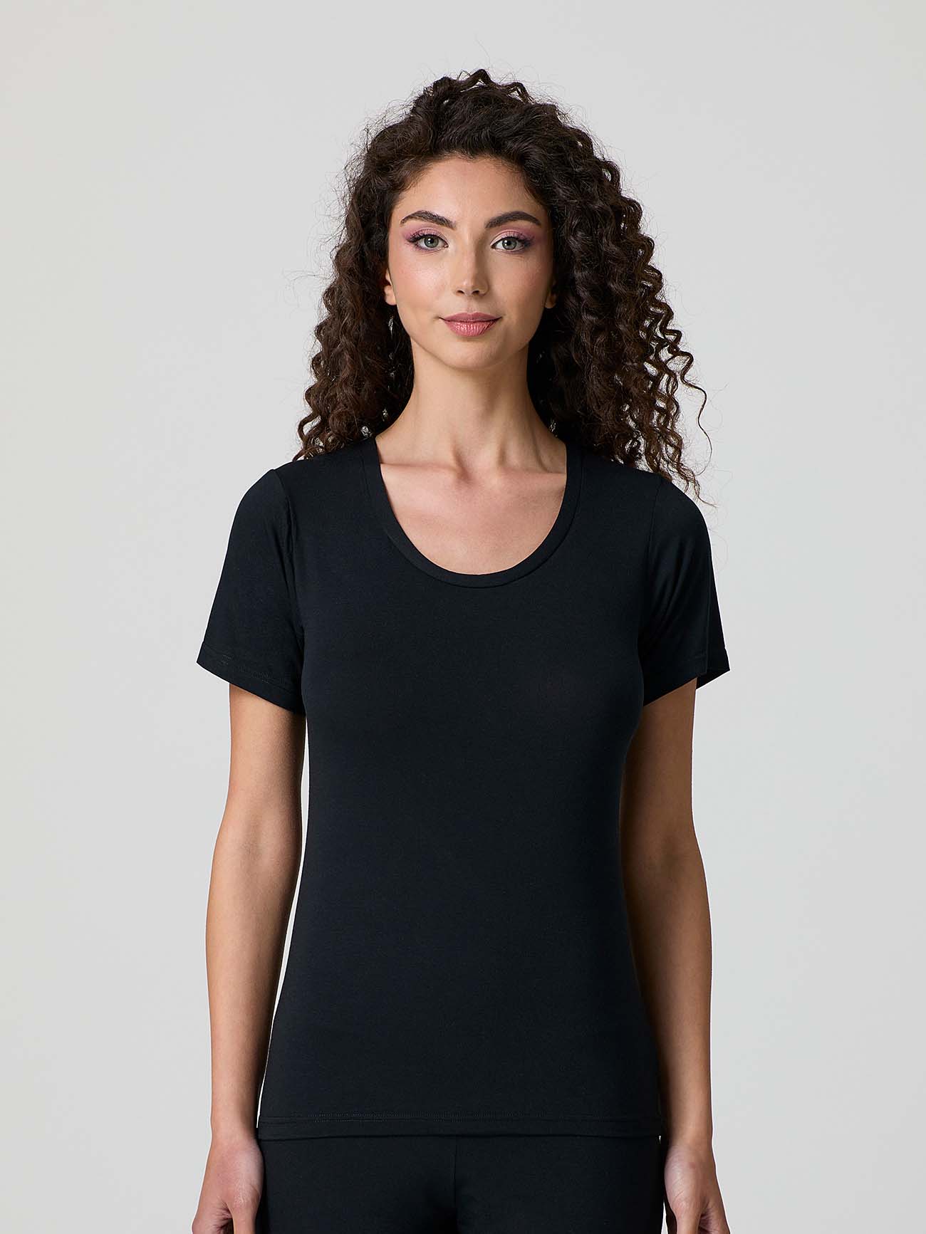 MAGLIA JADEA M/M 3188 MODAL - immagine 2