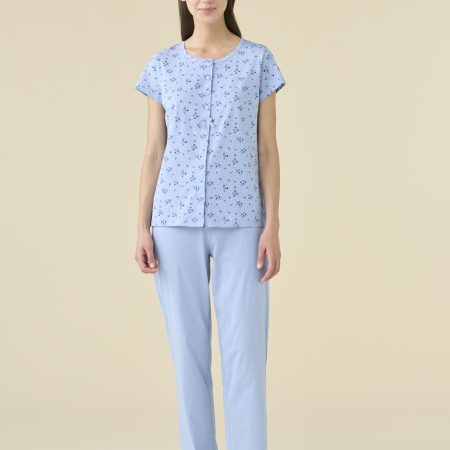 PIGIAMA DONNA COTONE MAN.CORTA