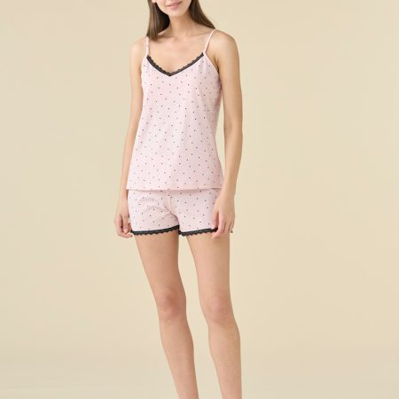 PIGIAMA DONNA COTONE BRETELLIN
