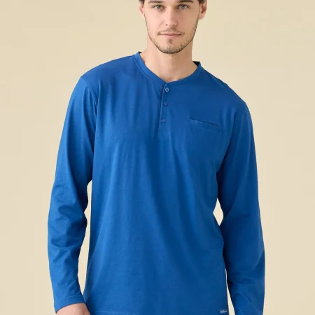 PIGIAMA UOMO JERSEY DI COTONE