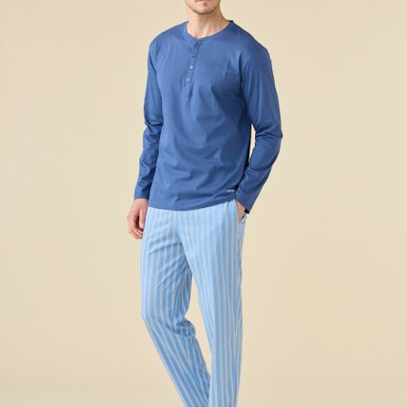 PIGIAMA UOMO JERSEY DI COTONE