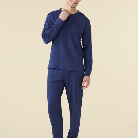 PIGIAMA UOMO JERSEY DI COTONE