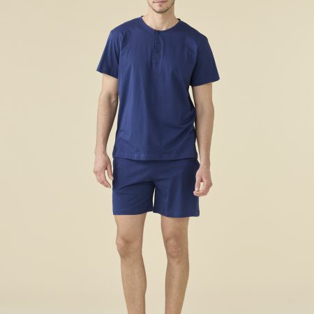 PIGIAMA UOMO JERSEY DI COTONE