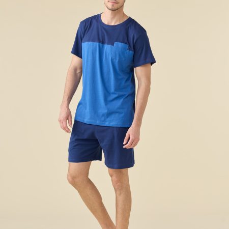 PIGIAMA UOMO JERSEY DI COTONE