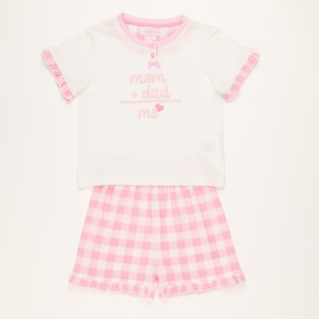 PIGIAMA NEONATA JERSEY DI COTO