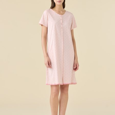 CAMICIA DA NOTTE DONNA COTONE
